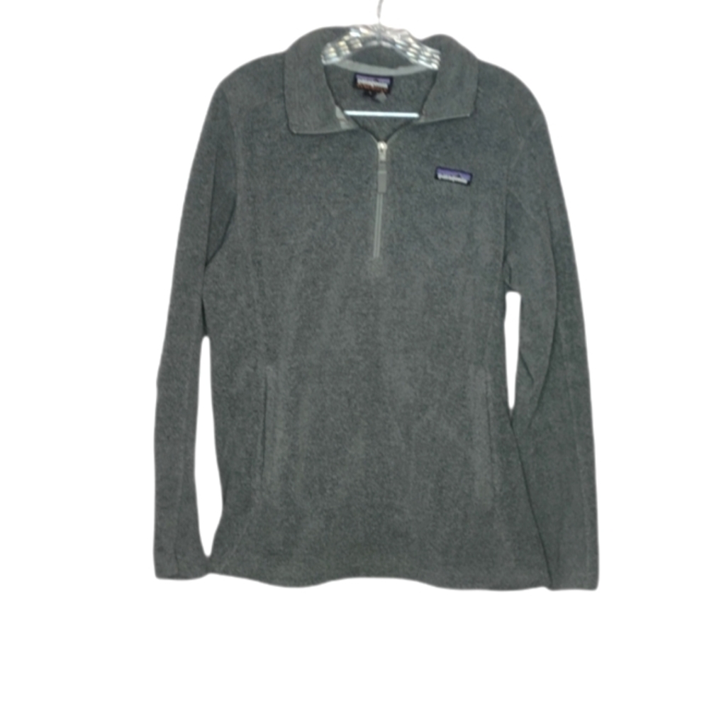 Patagonia Women's Gray Synchilla Size Large
